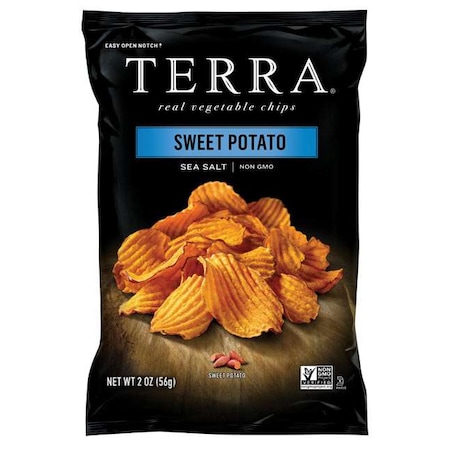 Terra Terra Crinkle Sweets Chips 2 oz., PK8 T13458